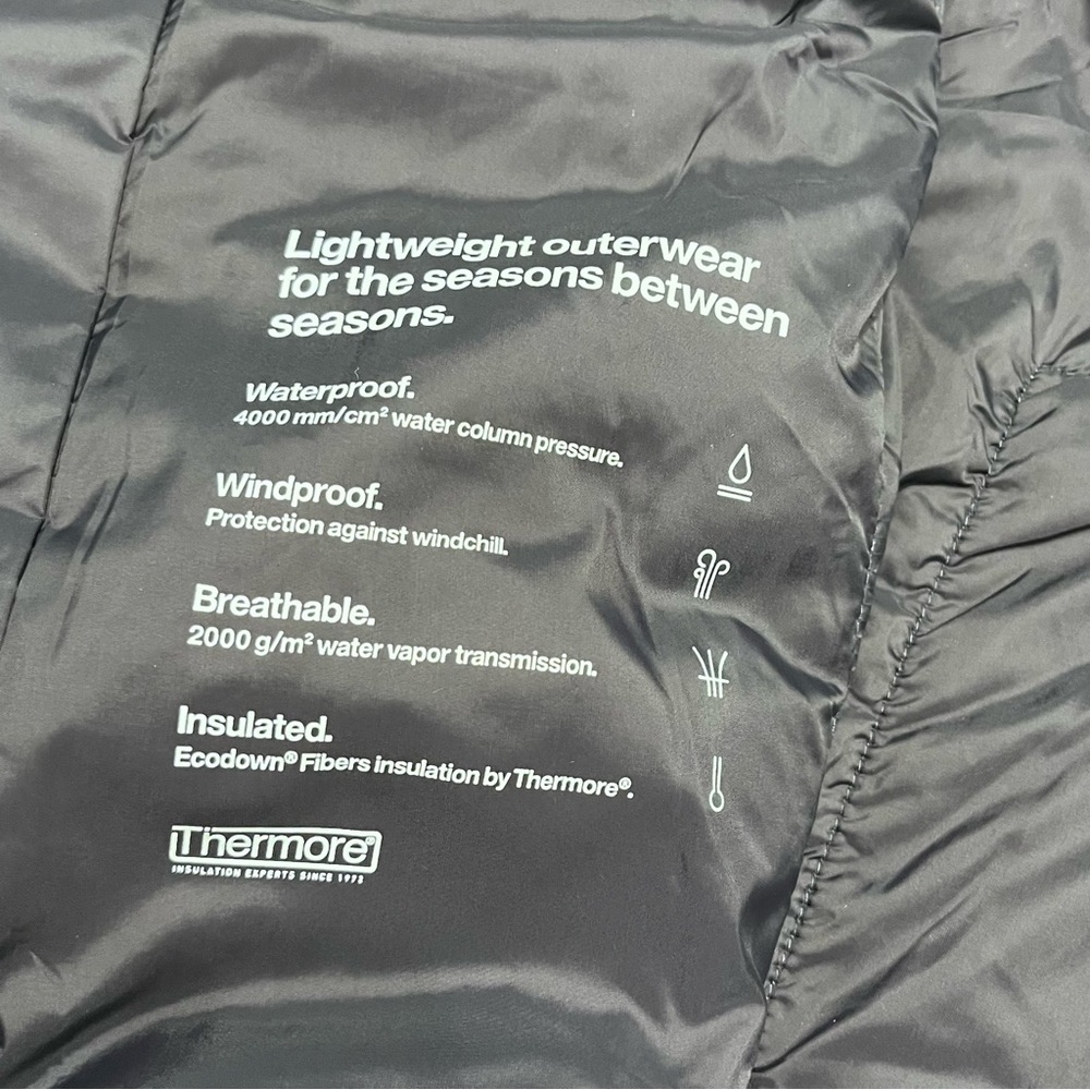 RAINS Padded Nylon Coat (Unisex) - Picture 8 of 9